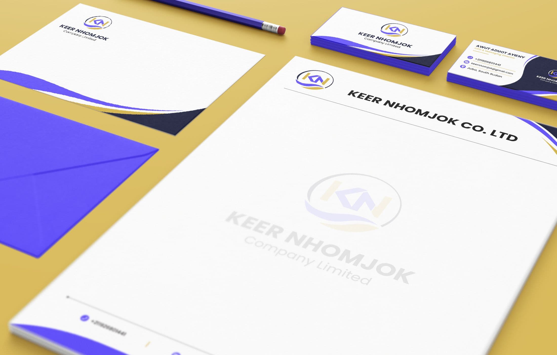 stationery mockup